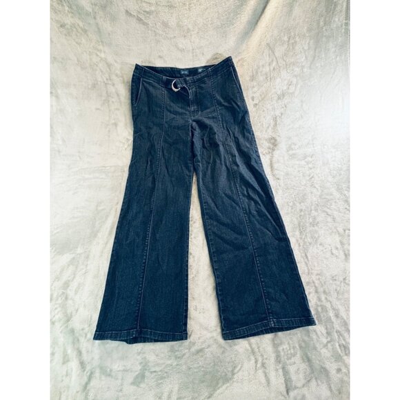 J. Jill Jeans Women's 12 Blue Dark wash Denim Full Leg Metropolitan - Picture 8 of 11